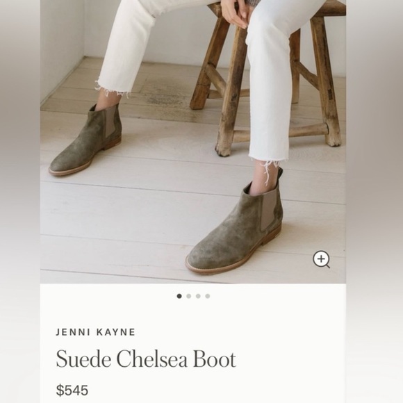 JENNI KAYNE Suede Chelsea has Ankle Boots 36 - Picture 5 of 11